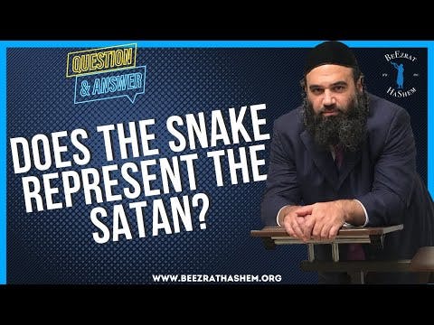 DOES THE SNAKE REPRESENT THE SATAN?