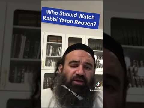 Who Should Watch Rabbi Yaron Reuven?