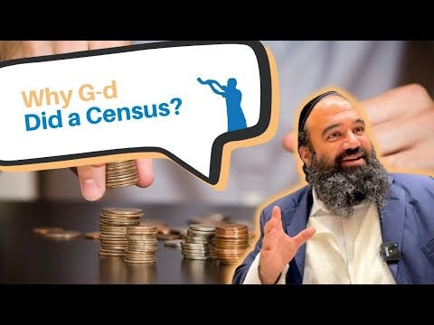 Why did G d do a census with the Jewish nation?