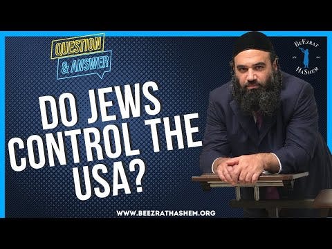 DO JEWS CONTROL THE USA?