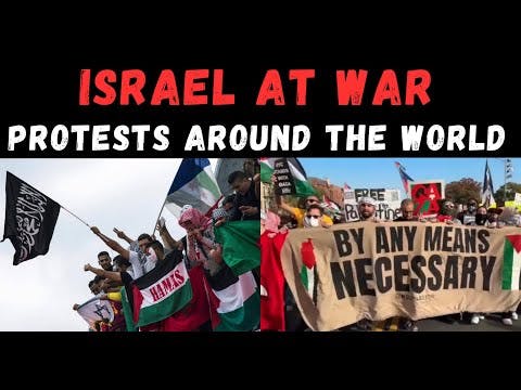 ISRAEL AT WAR: PROTESTS AROUND THE WORLD