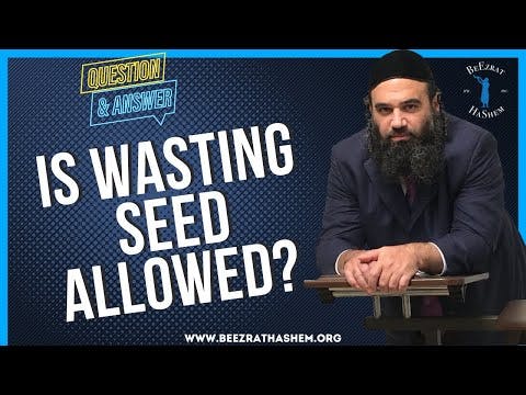 IS WASTING SEED ALLOWED?