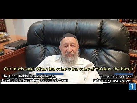 Gdolei HaDor Supporting Be'Ezrat HaShem Organization- Rabbi Baruch Shraga Shlit"a