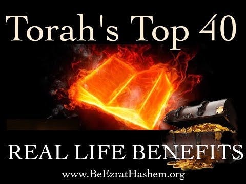 Top 40 (Real Life) Benefits of Learning Torah