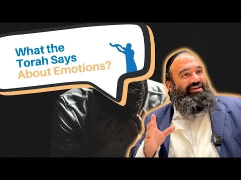 What does the Torah say about human emotions?