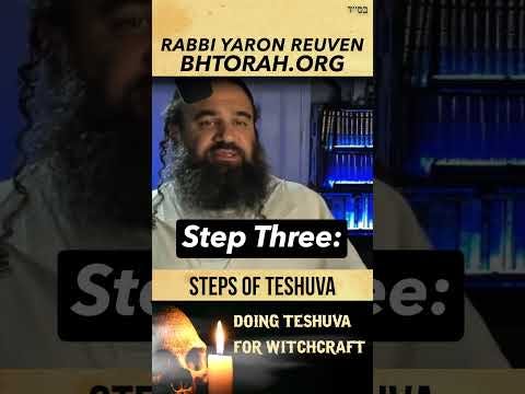 How To Do TeShuva? #witchcraft  #rabbiyaronreuven #jewish