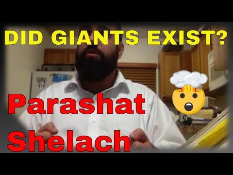 Shiur Torah #31 Parashat Shelach, Giant People, Giant Lies, Giant Punishments Throughout History