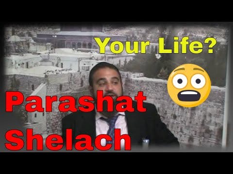 Shiur Torah #101 ParaShat Shelach, Is Your Lack Of Emunah Killing You!!!!  (MUST WATCH)