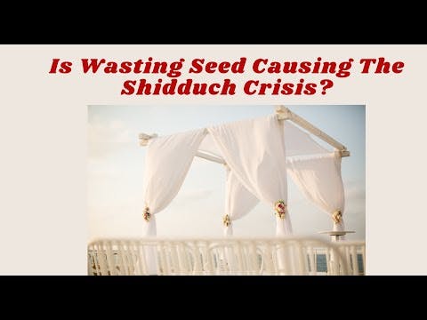 Is Wasting Seed Causing The Shidduch Crisis?
