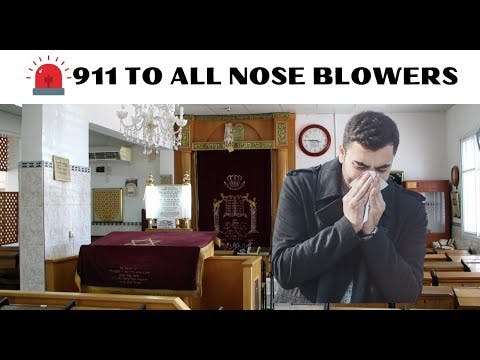 911 TO ALL NOSE BLOWERS