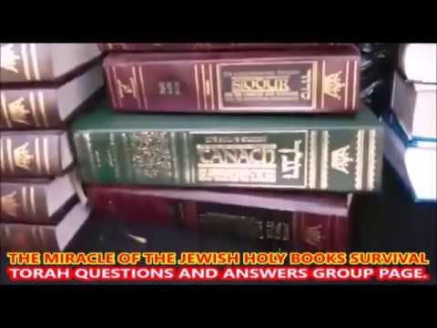 God Protects His Artscroll books during Storm