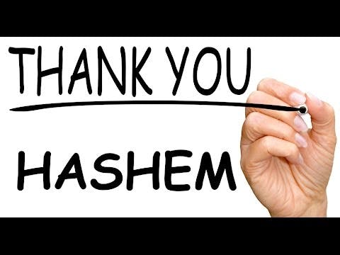 Daily Chidush: How Does a Jewish Person Say Thank You?