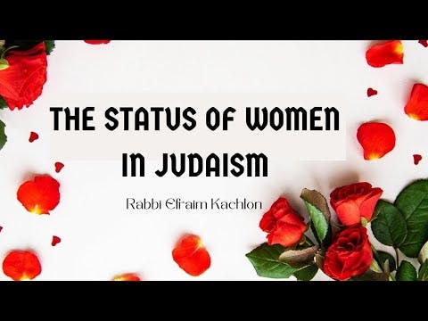 The Status Of Womem In Judaism