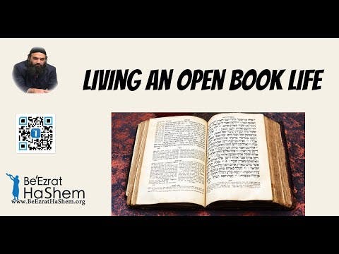 LIVING AN OPEN BOOK LIFE