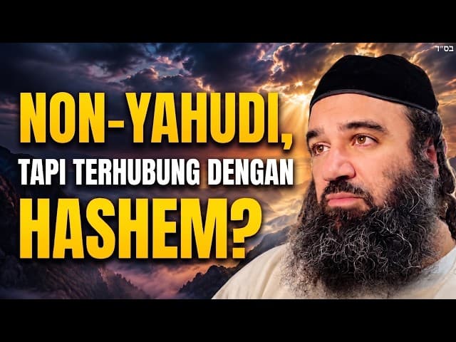 Bagaimana non Yahudi bisa tetap dekat dengan HaShem tanpa adanya komunitas