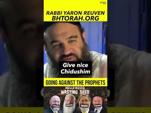 Going Against The Prophets #RabbiYaronReuven #Judaism #Torah #KIRUV #Mussar #JewishHashkafa #ErevRav