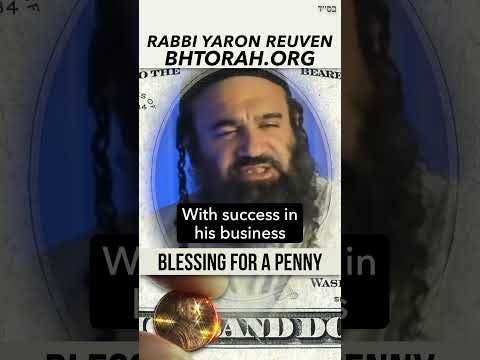 Blessing For A Penny #RabbiYaronReuven #Torah #Judaism #KIRUV #Jewish #Breslov #story  #Hasidic