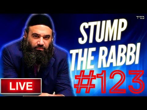 STUMP THE RABBI (123) Behind Closed Doors, RABBINICAL SILENCE, Mix Dancing Wedding, SEX CHANGE