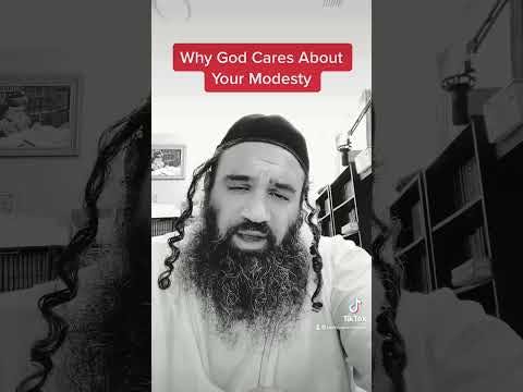 Why God Cares About Your Modesty #rabbiyaronreuven #jewish #modesty