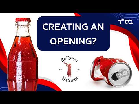 Can One Open Glass Soda Bottles on Shabbos?